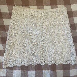 Lace Zara Mini Skirt - size Medium